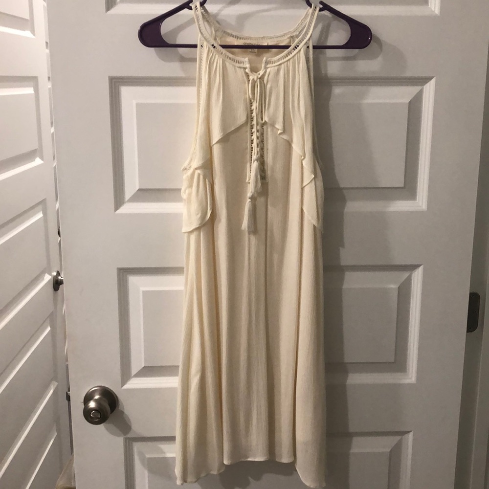 Cream dress